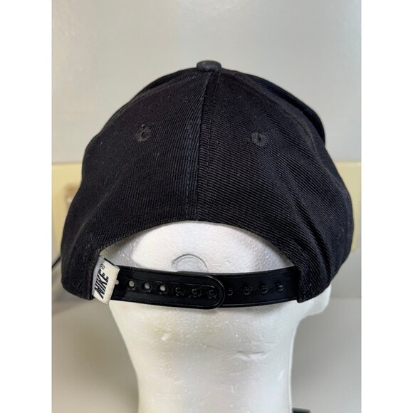 Vintage Nike Center Swoosh Black Snapback Hat - Picture 4 of 9